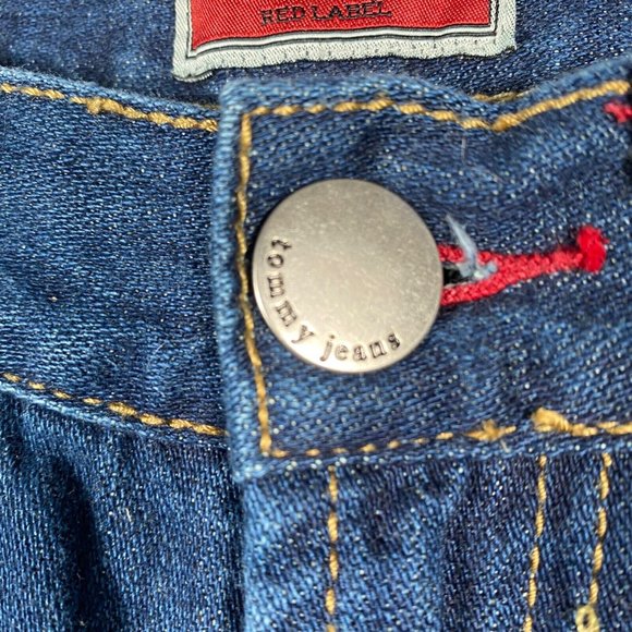 Tommy Jeans Red Label Premium Blue Size 1 Denim Jeans - Picture 3 of 10